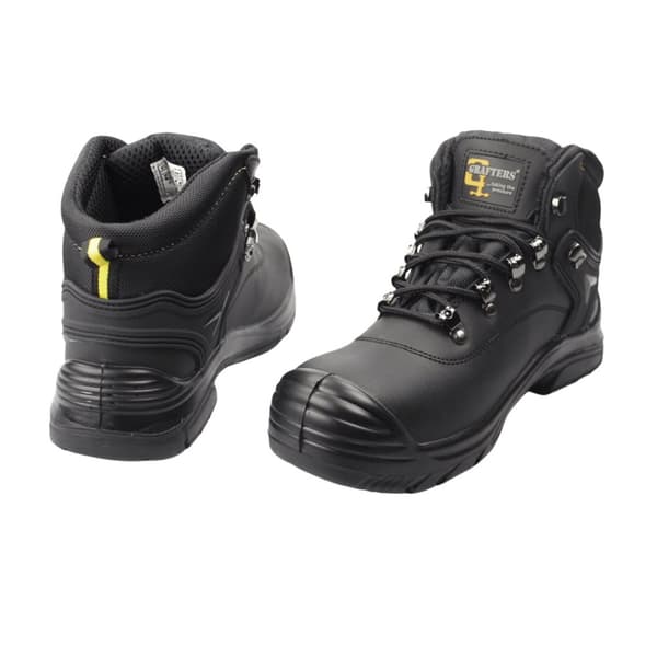 Grafters Mens Super Wide EEEE Fitting Safety Boots