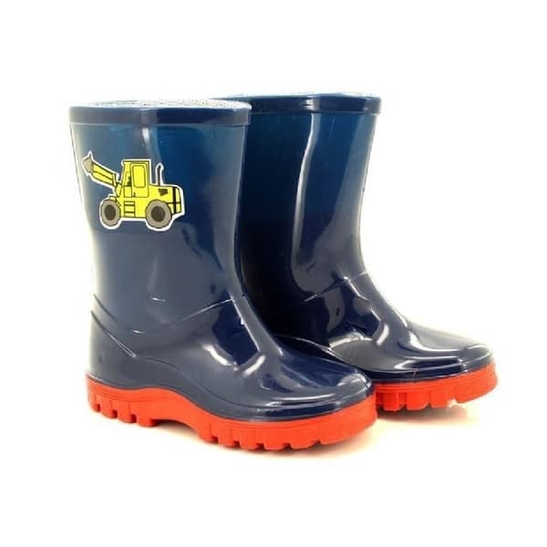StormWells Pojkar Puddle Digger Wellingtons