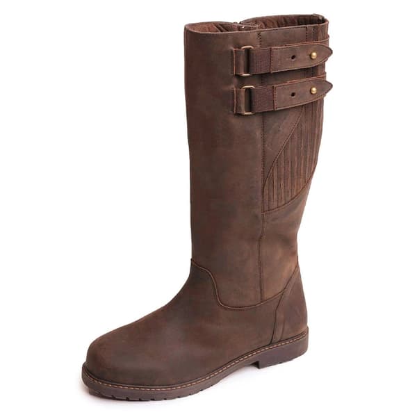 Woodland Mens Blake Waxy Leather Buckle Country Boot