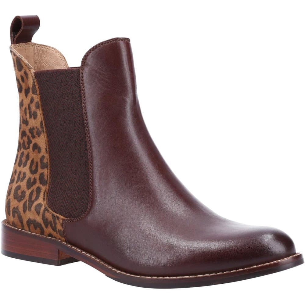 Hush Puppies Kvinnor/Damer Chloe Slip On Leather Ankle Boot