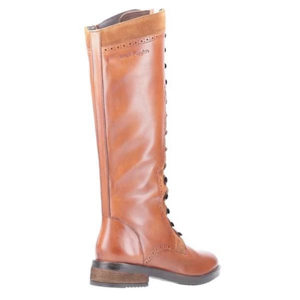 Hush Puppies Kvinnor/Damer Rudy Lace Up Long Leather Boot