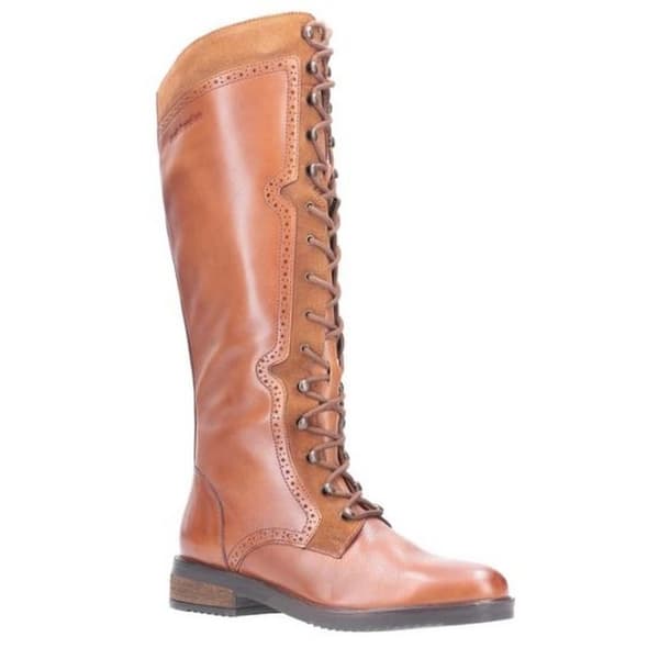 Hush Puppies Kvinnor/Damer Rudy Lace Up Long Leather Boot