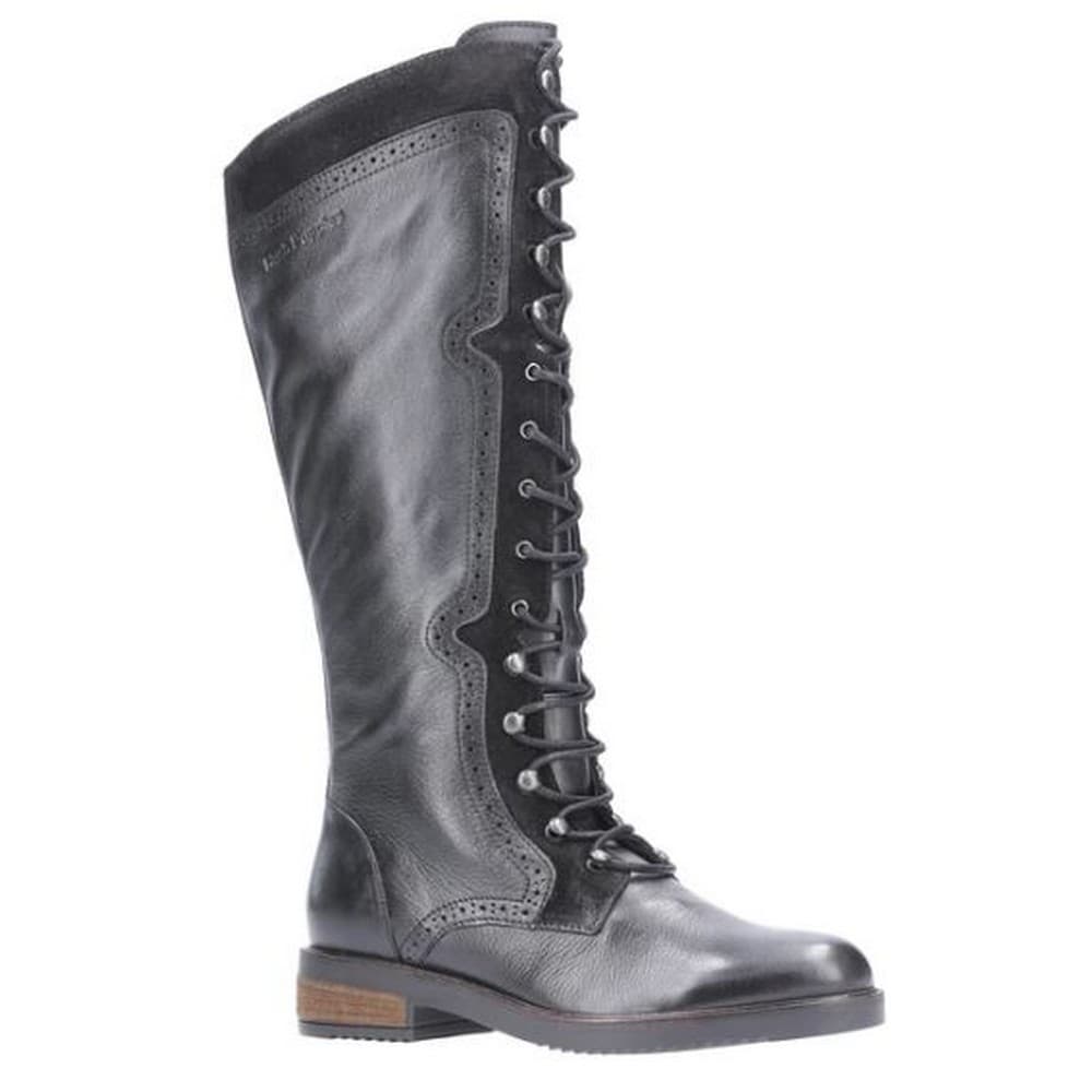 Hush Puppies Womens/Ladies Rudy Lace Up Long Leather Boot