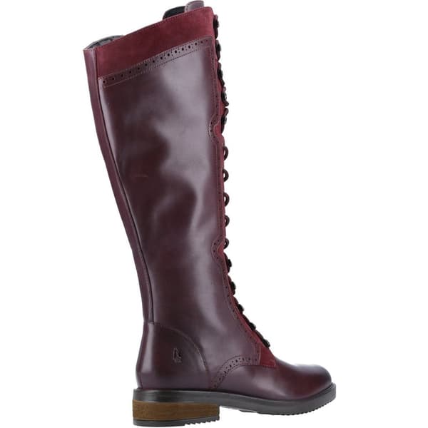 Hush Puppies Dame/Damer Rudy Lace Up Long Leather Boot