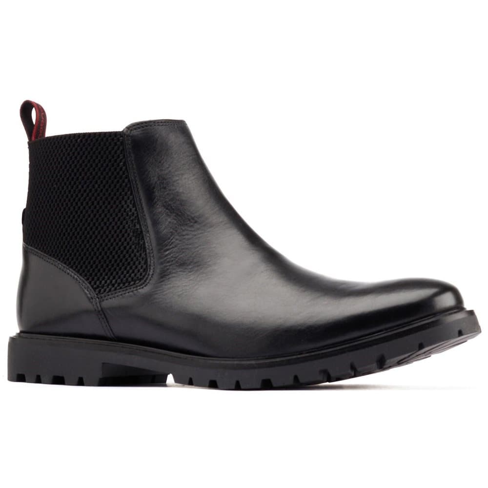 Base London Mens Anderson Leather Chelsea Boots