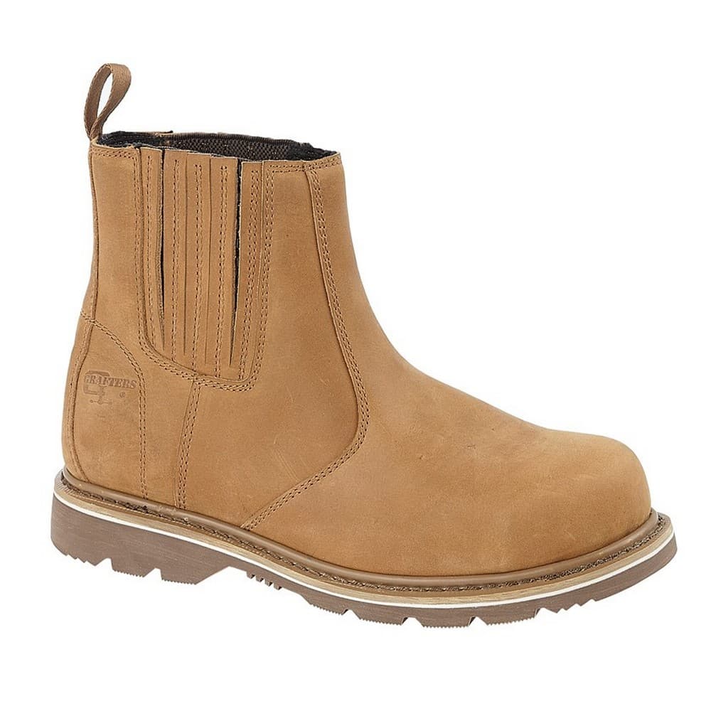 Grafters Mens Safety Leather Dealer Boots