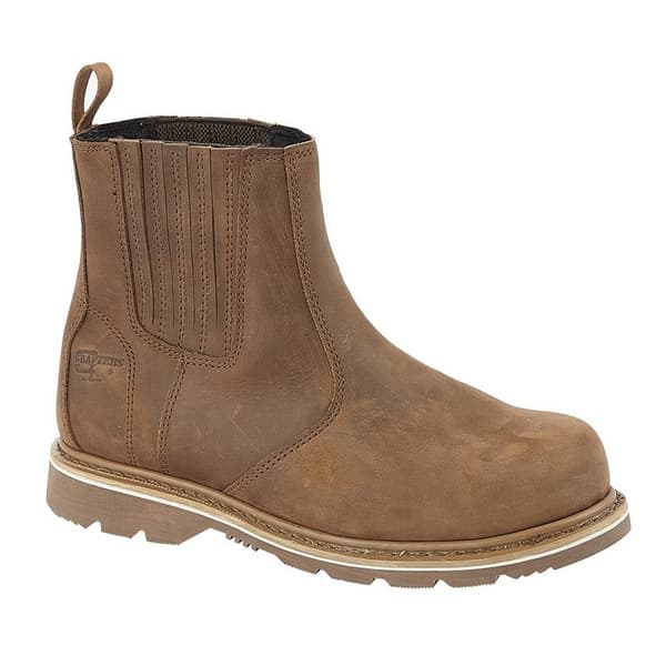 Grafters Mens Safety Leather Dealer Boots