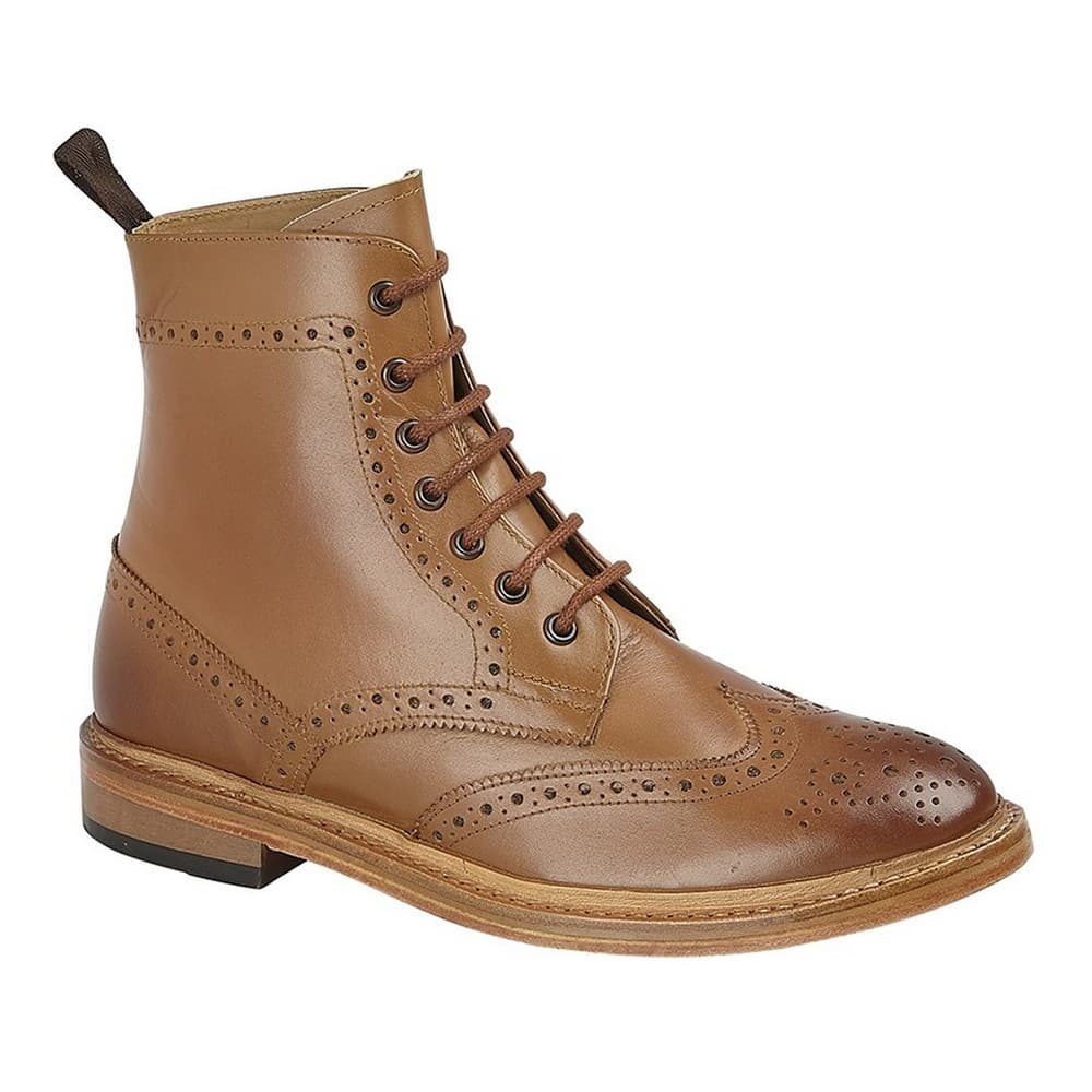 Kensington Classics Mens Leather Ankle Boots