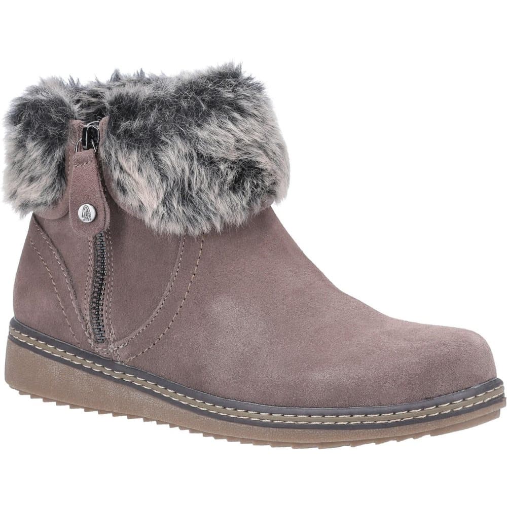 Hush Puppies Kvinnor/Damer Penny ankelstövlar i mocka