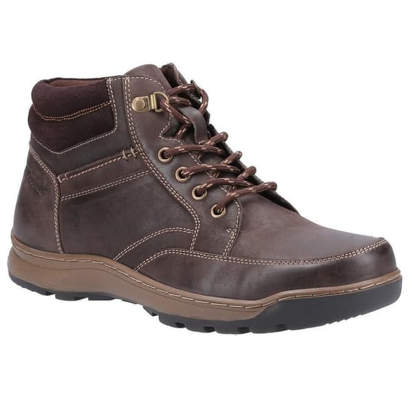 Hush Puppies Mens Grover Leather Boots