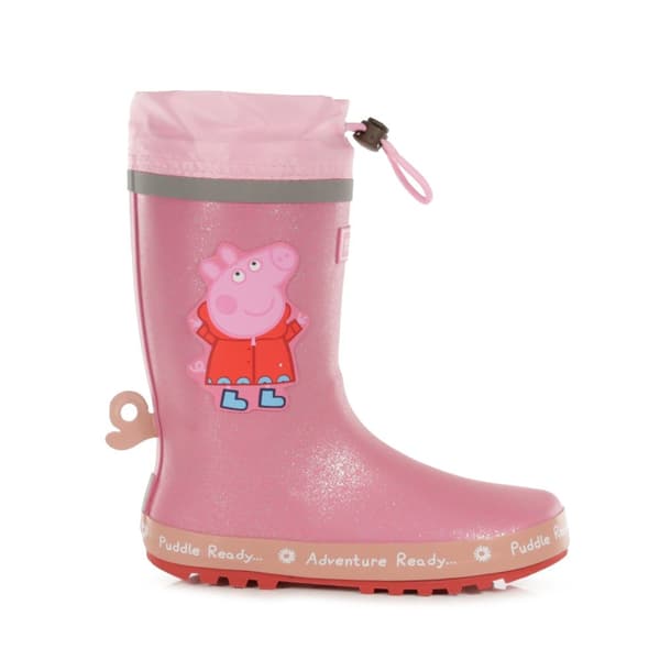 Regatta Peppa Pig Dinosaur Wellington Boots för barn/barn