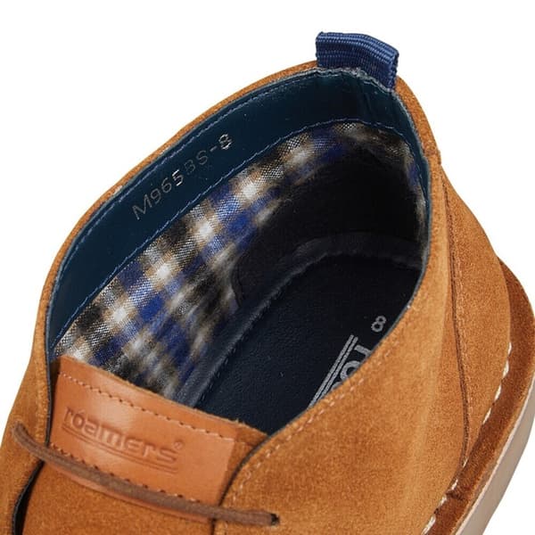 Roamers Mens Suede Desert Boots