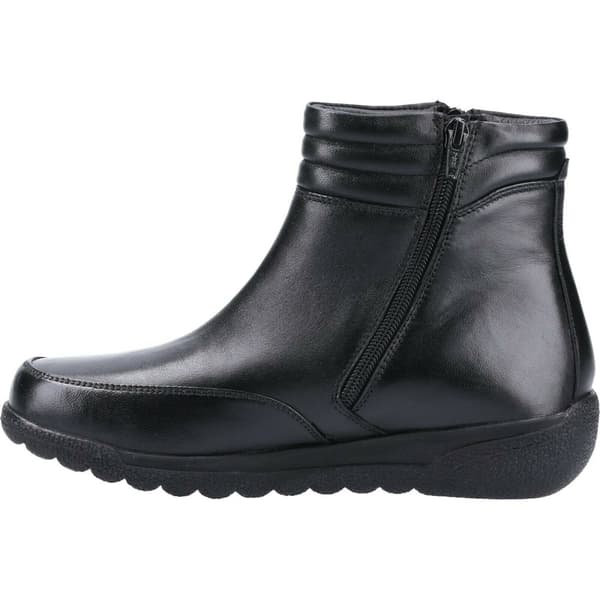 Fleet & Foster Dame/Damer Morocco Twin Zip læder ankelstøvler med dobbelt lynlås