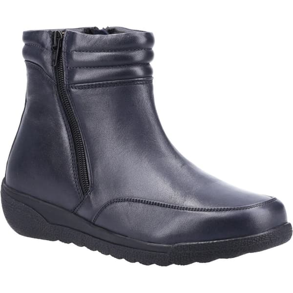 Fleet & Foster Dame/Damer Morocco Twin Zip læder ankelstøvler med dobbelt lynlås