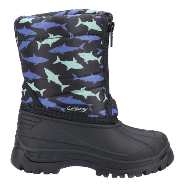 Cotswold Childrens/Kids Iceberg Shark Snow Boots