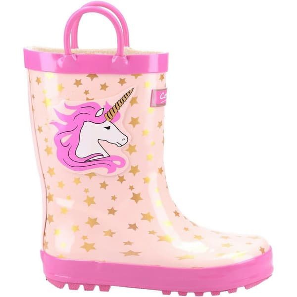 Cotswold Childrens/Kids Puddle Unicorn Wellington Boots