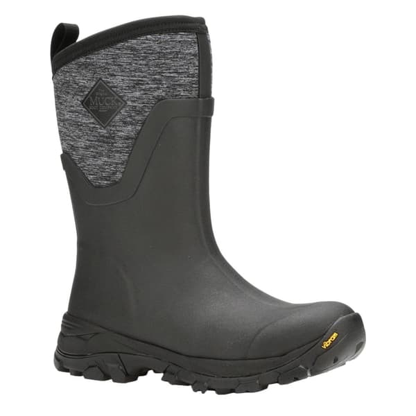 Muck Boots Womens/Ladies Arctic Ice Wellington Boots Black/Heather Grey 9 UK