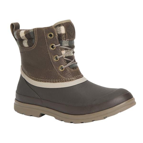 Muck Boots Kvinnor/Damer Originals Duck Lace Leather Wellington Boots Walnut Brown/Brown 6 UK