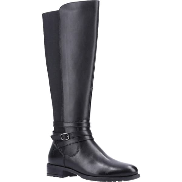 Hush Puppies Womens/Ladies Vanessa Leather Calf Boots Black 5 UK