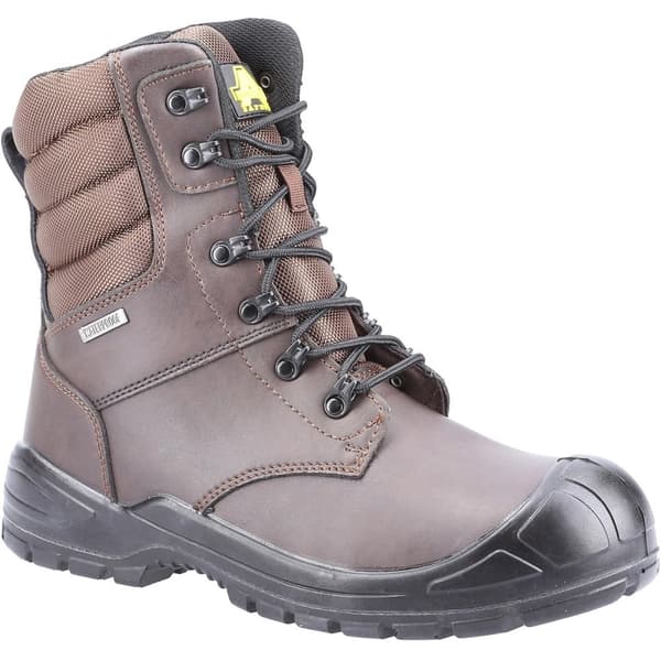 Amblers Unisex Adult 240 Leather Safety Boots Brown 9 UK
