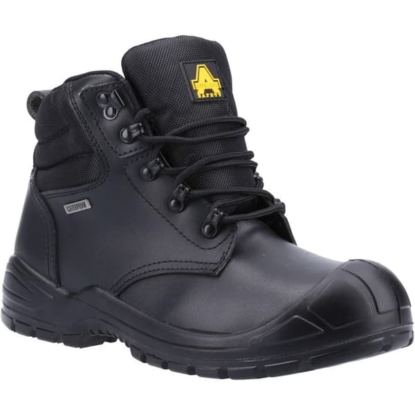 Amblers Unisex Adult 241 Leather Safety Boots Black 10 UK