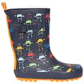 Miniatyrbild 4 av 5: Trespass Barn/Kids Puddle Monster Wellington Boots