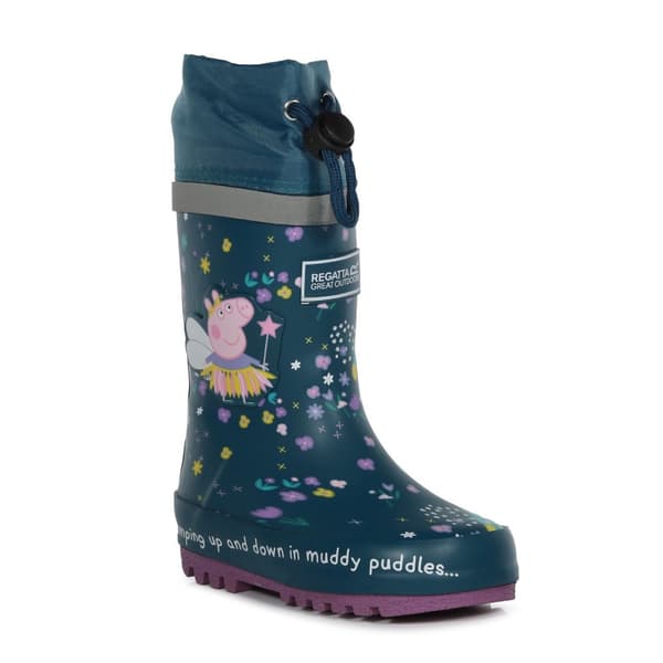 Regatta Barn/Kids Fantasy Peppa Pig Splash Wellington Boots