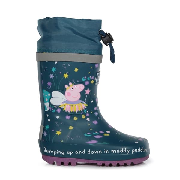 Regatta Barn/Kids Fantasy Peppa Pig Splash Wellington Boots