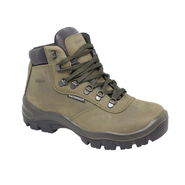 Grisport Mens Glencoe Nubuck Walking Boots Green 11 UK