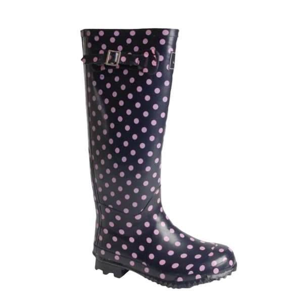 Lunar Womens/Ladies prickiga gummistövlar för wellingtons