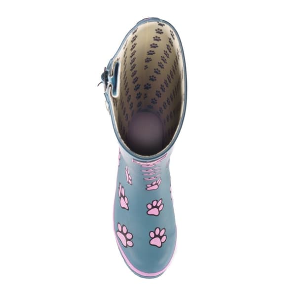 Lazy Dogz Womens/Ladies Cookie Paw Print Wellington Boots