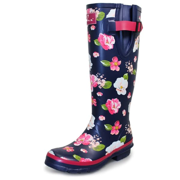 Lunar Womens/Ladies Floral Wellington Boots