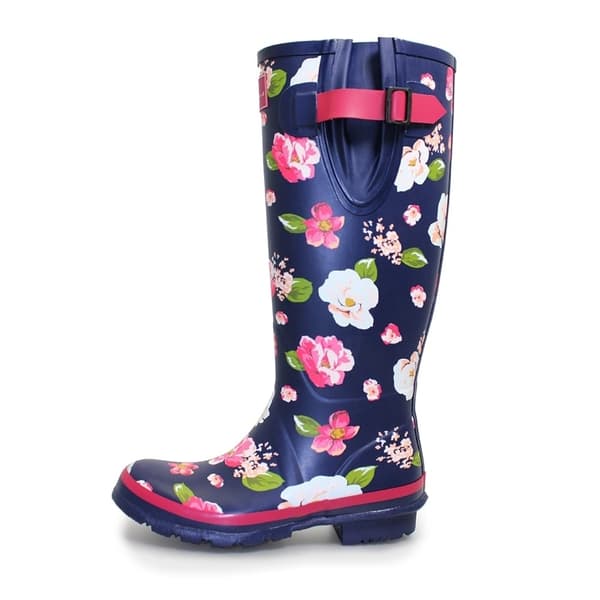 Lunar Womens/Ladies Floral Wellington Boots