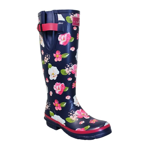 Lunar Womens/Ladies Floral Wellington Boots