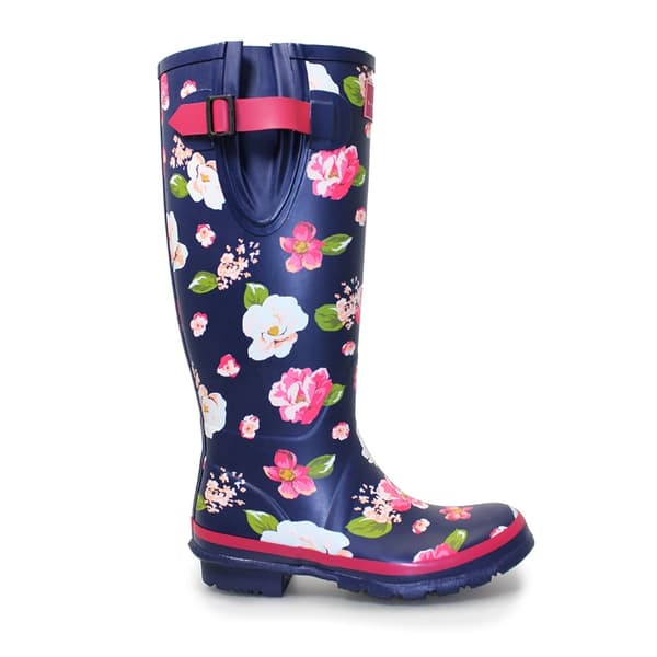 Lunar Womens/Ladies Floral Wellington Boots