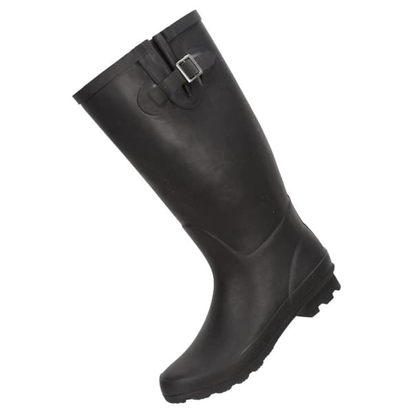 Mountain Warehouse Dame/kvinder høje wellingtonstøvler Black 6 UK