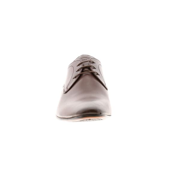 Base London Mens Seymour Leather Derby Shoes