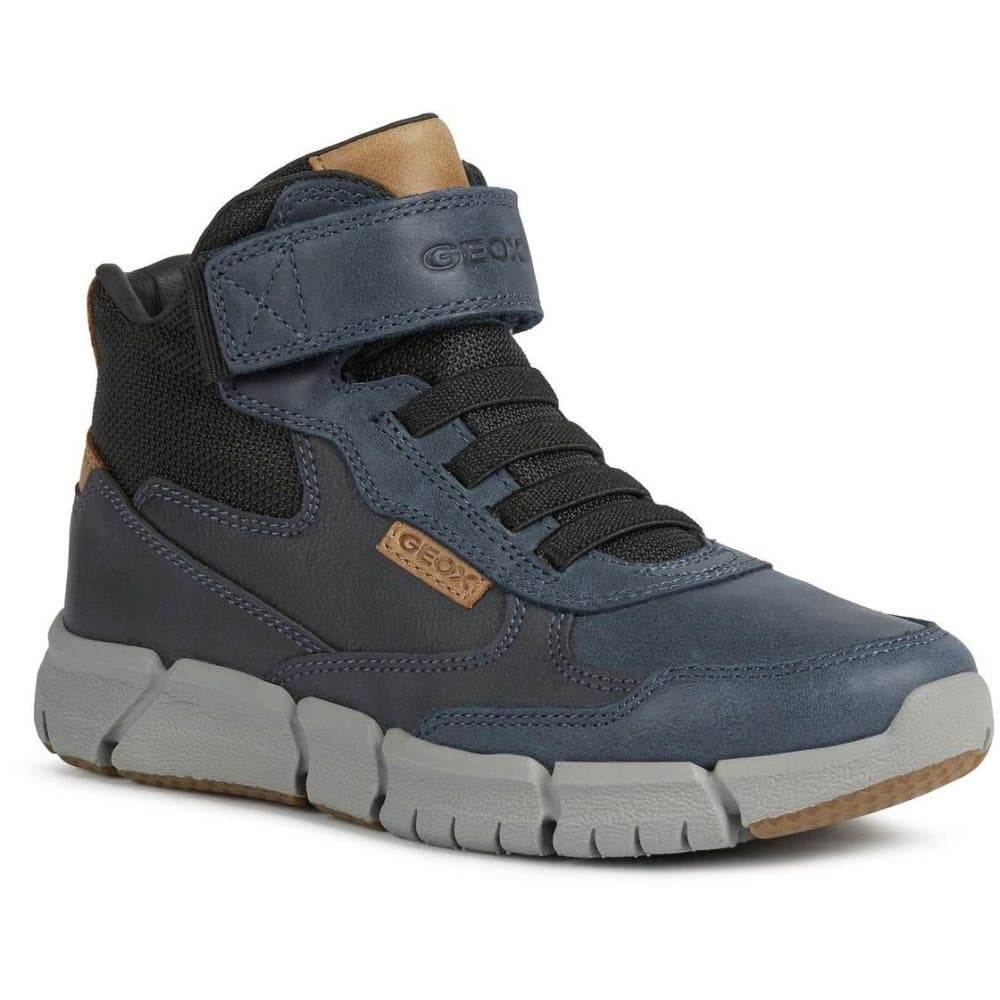 Geox Pojkar J Flexyper läder fotkängor