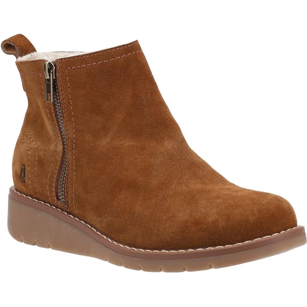 Hush Puppies Kvinnor/Damer Libby ankelstövlar i mocka