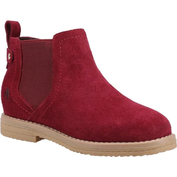Hush Puppies Girls Mini Maddy Suede Ankle Boots