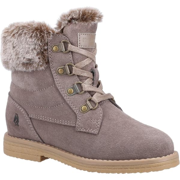 Hush Puppies Girls Mini Florence Suede Ankle Boots