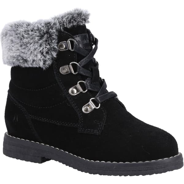 Hush Puppies Girls Mini Florence Suede Ankle Boots