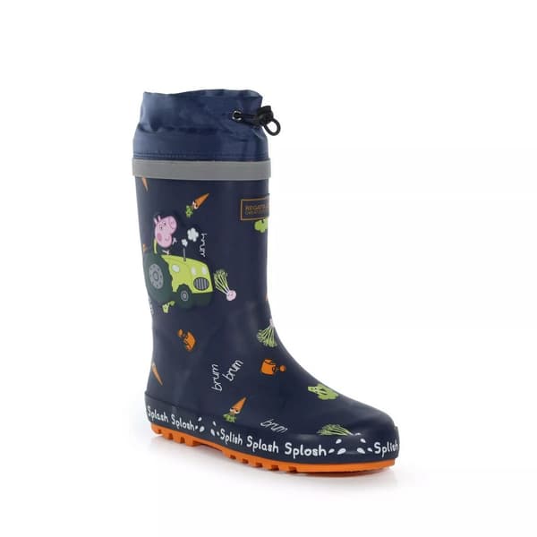 Regatta Barn/Kids Splash Peppa Pig Wellington Boots