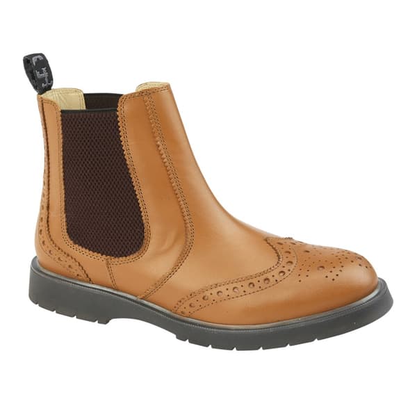 Grafters Mens Leather Chelsea Boots