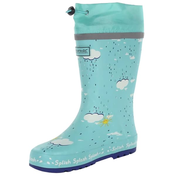 Regatta Childrens/Kids Peppa Pig Splash Square Wellington Boots