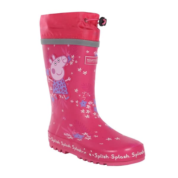 Regatta Børn/Børn Splash Peppa Pig Tropical Wellington støvler