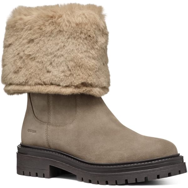 Geox Womens/Ladies D Iridea M Leather Ankle Boots