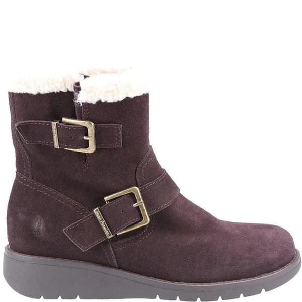 Hush Puppies Kvinnor/Damer Lexie mocka ankelstövlar