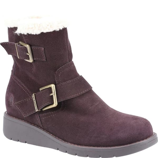Hush Puppies Kvinnor/Damer Lexie mocka ankelstövlar