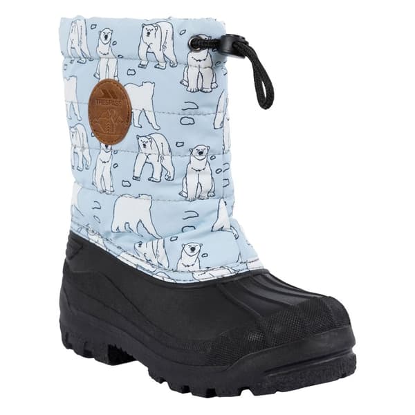 Trespass Remy snestøvler til børn/børn Blue/White/Black 10 UK Child